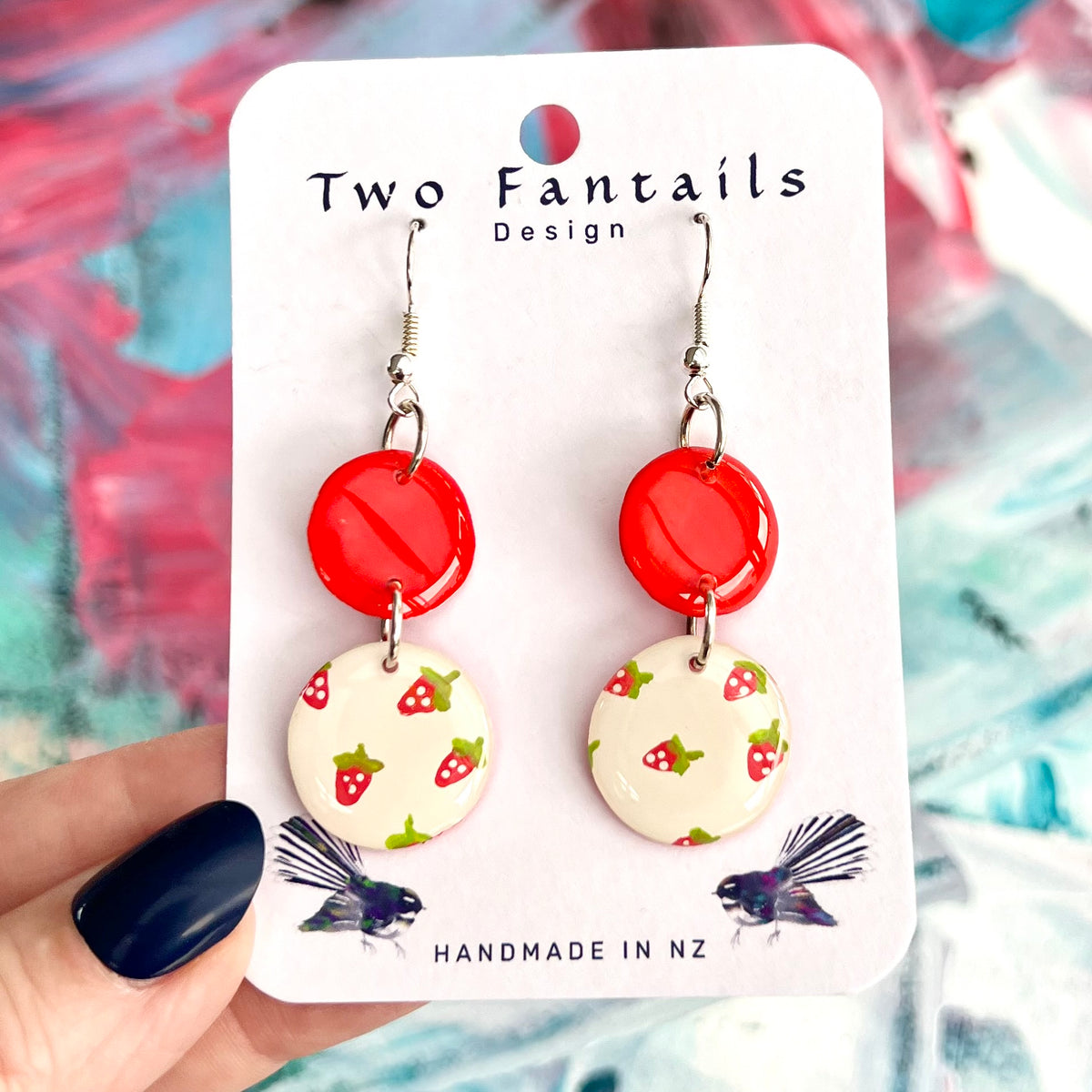 Berry Sweet! – Strawberry Dangle Earrings