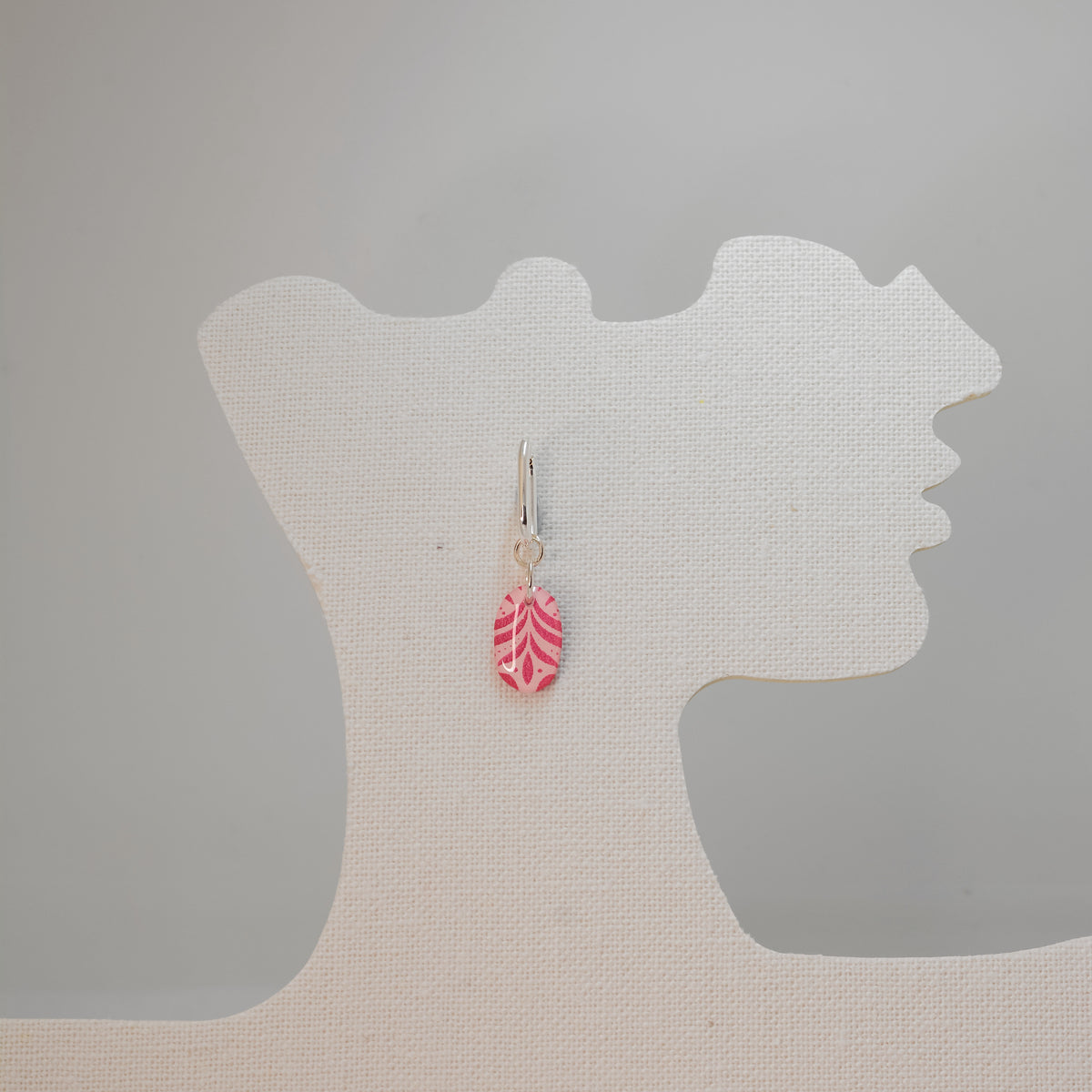 Pink Petal Mini Dangle Earrings