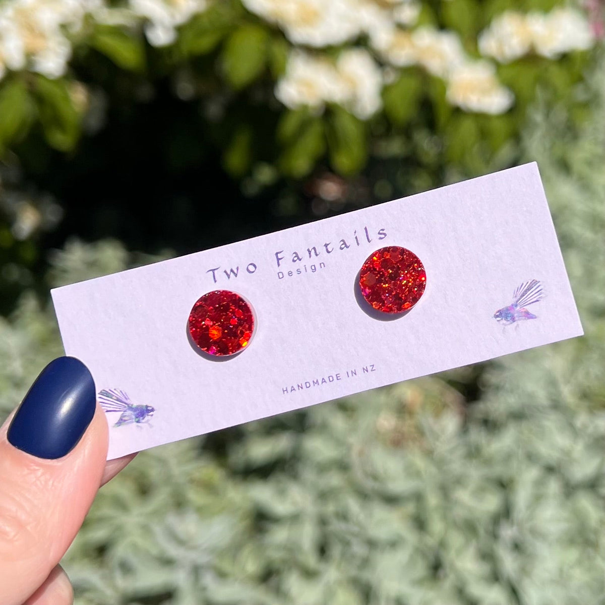 Ruby Red Glitter