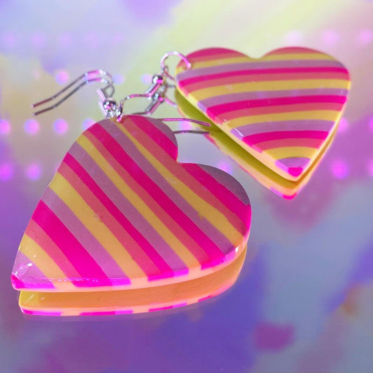 Summer Heart Dangles