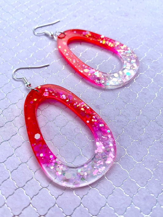 Pink Ombre Dangles