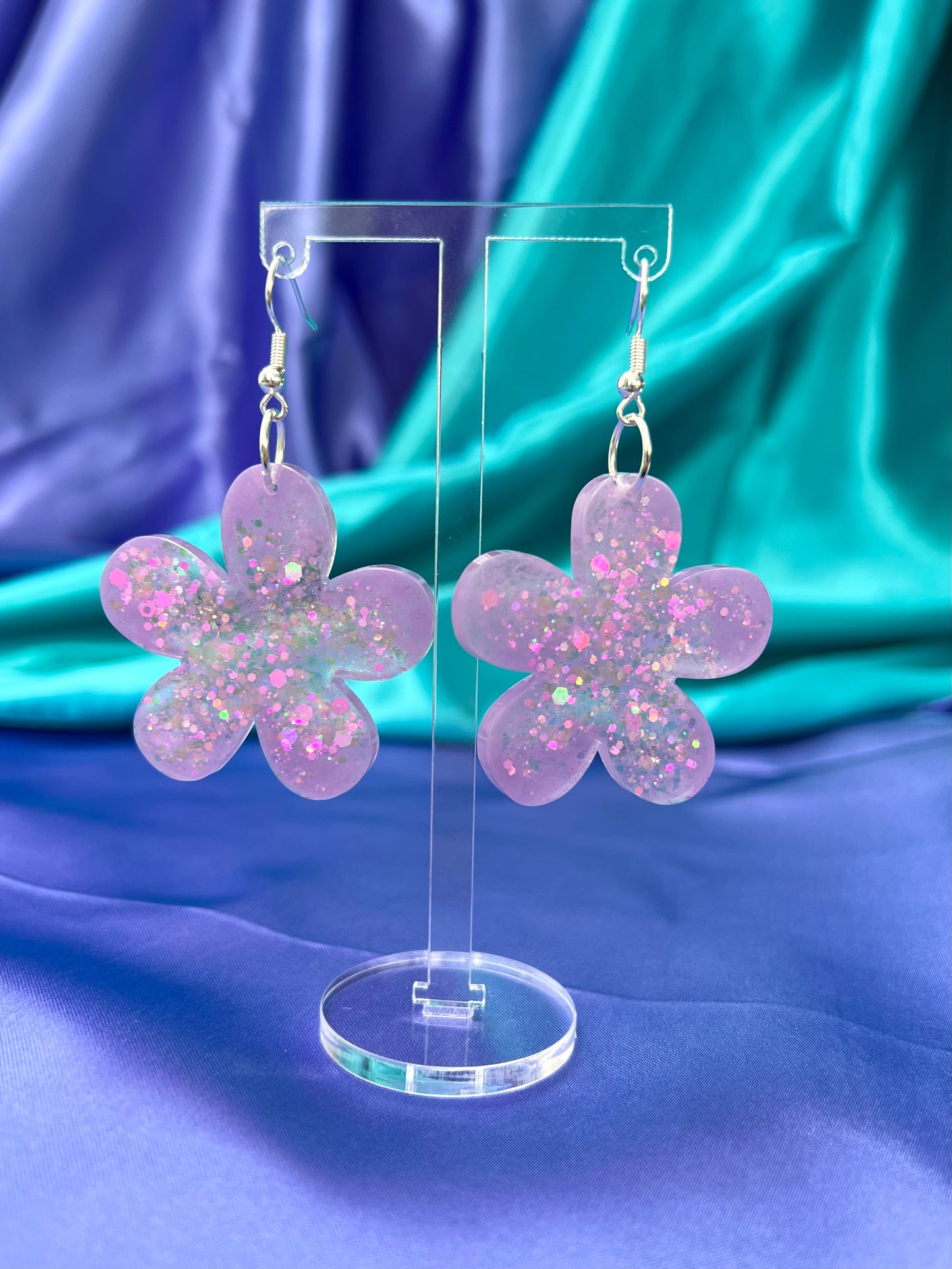 Large Lilac Flower Dangles