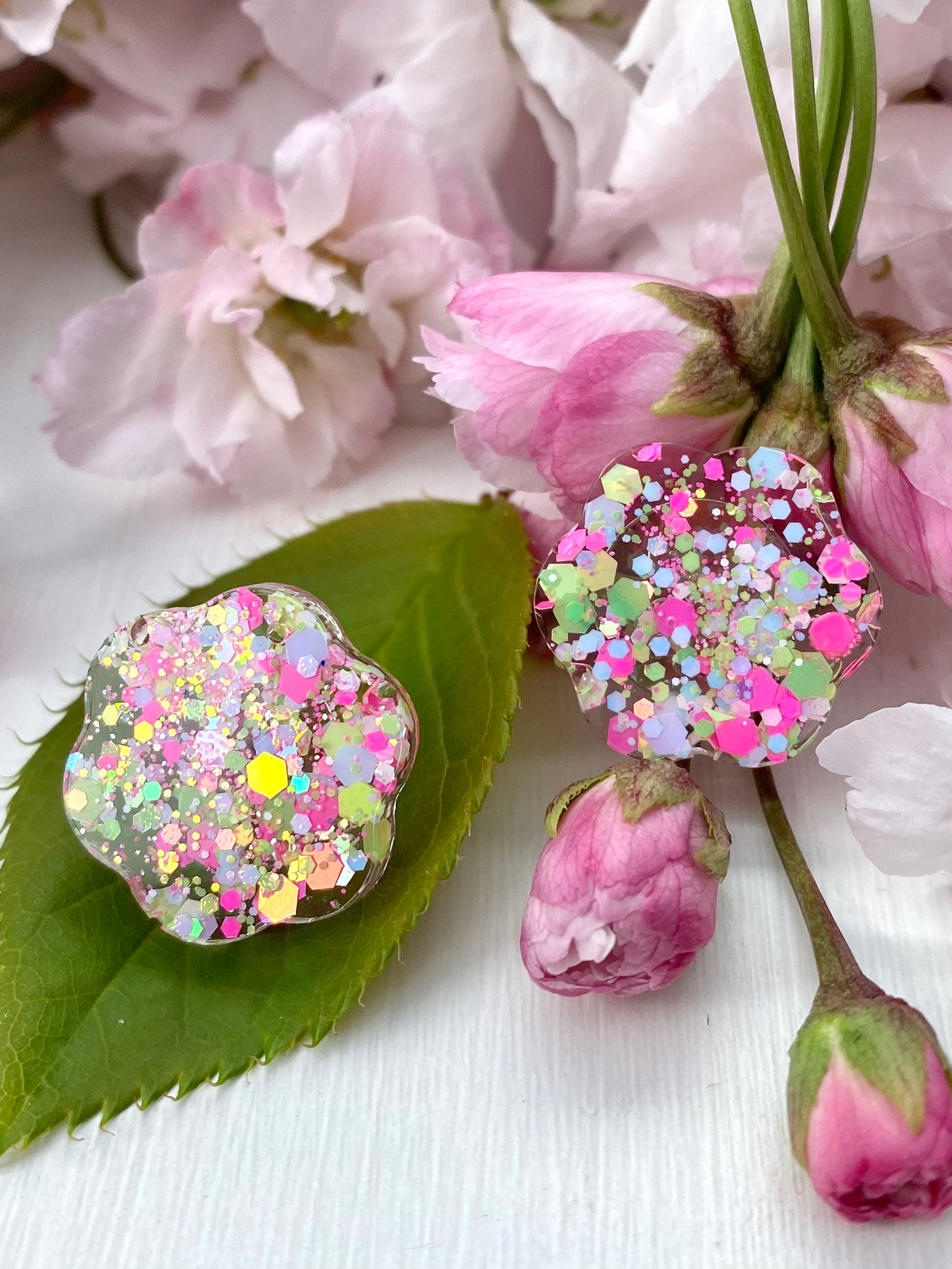 Spring Flower Studs