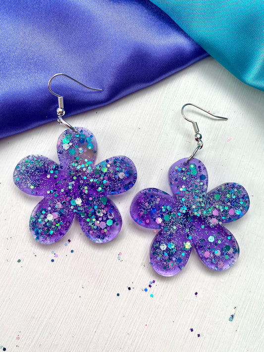 Large Flower Dangles