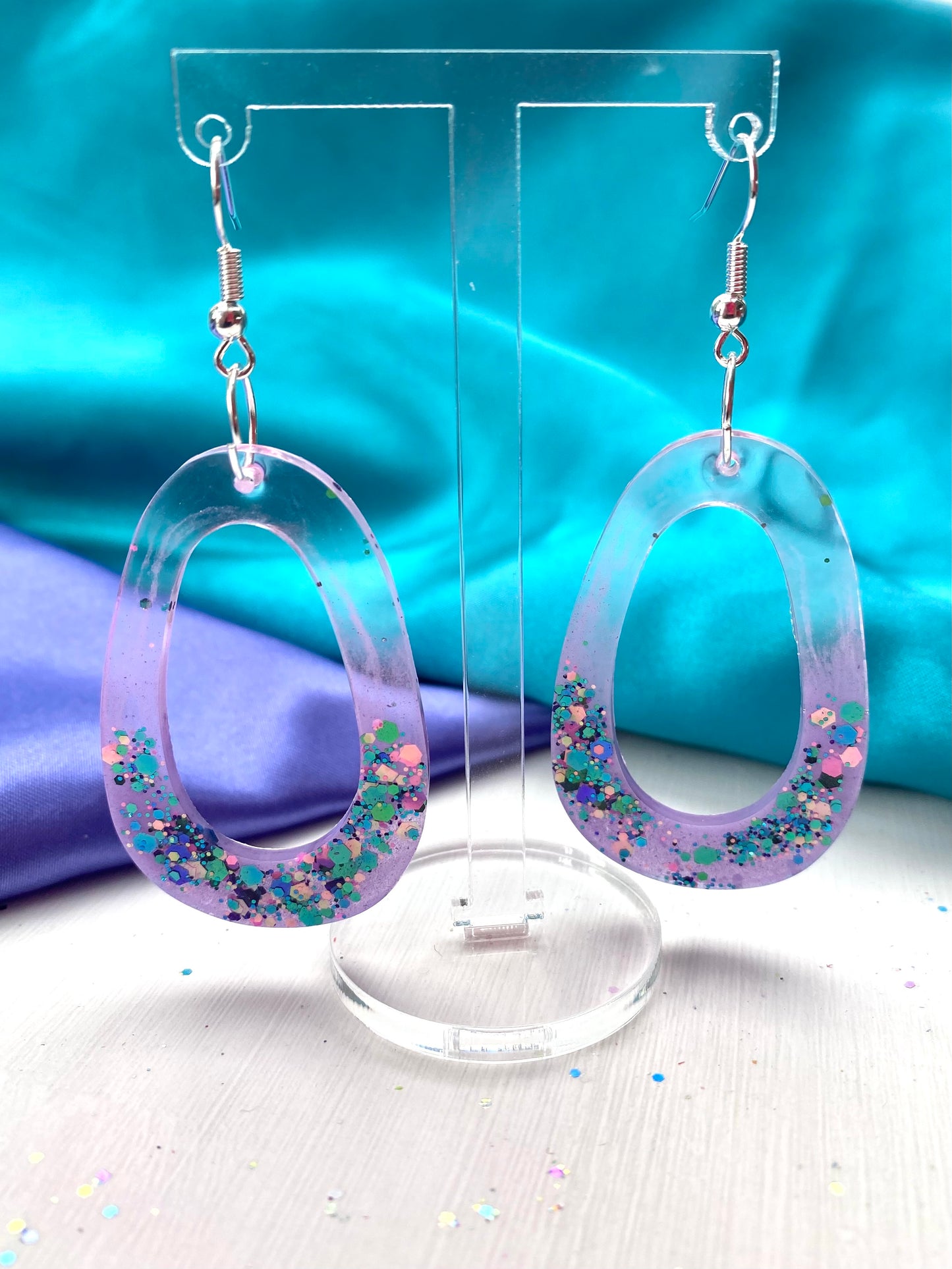 Ombre Lilac Dangles