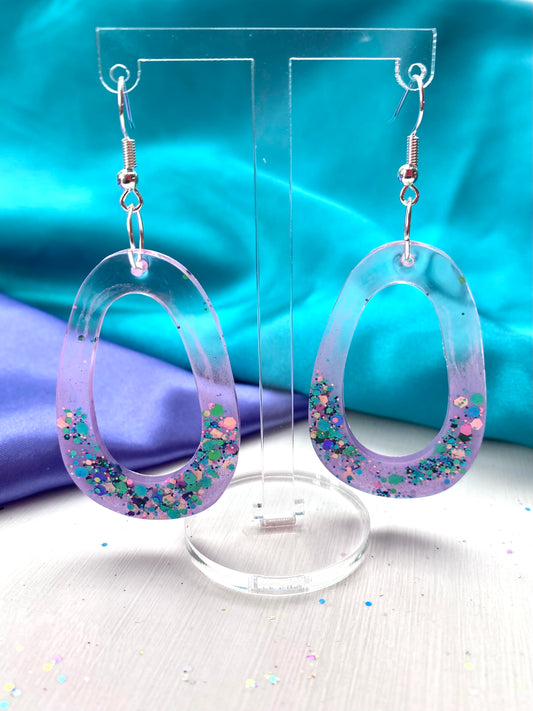 Ombre Lilac Dangles