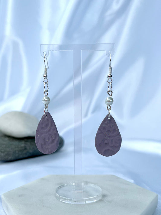 Stone Teardrop Dangles